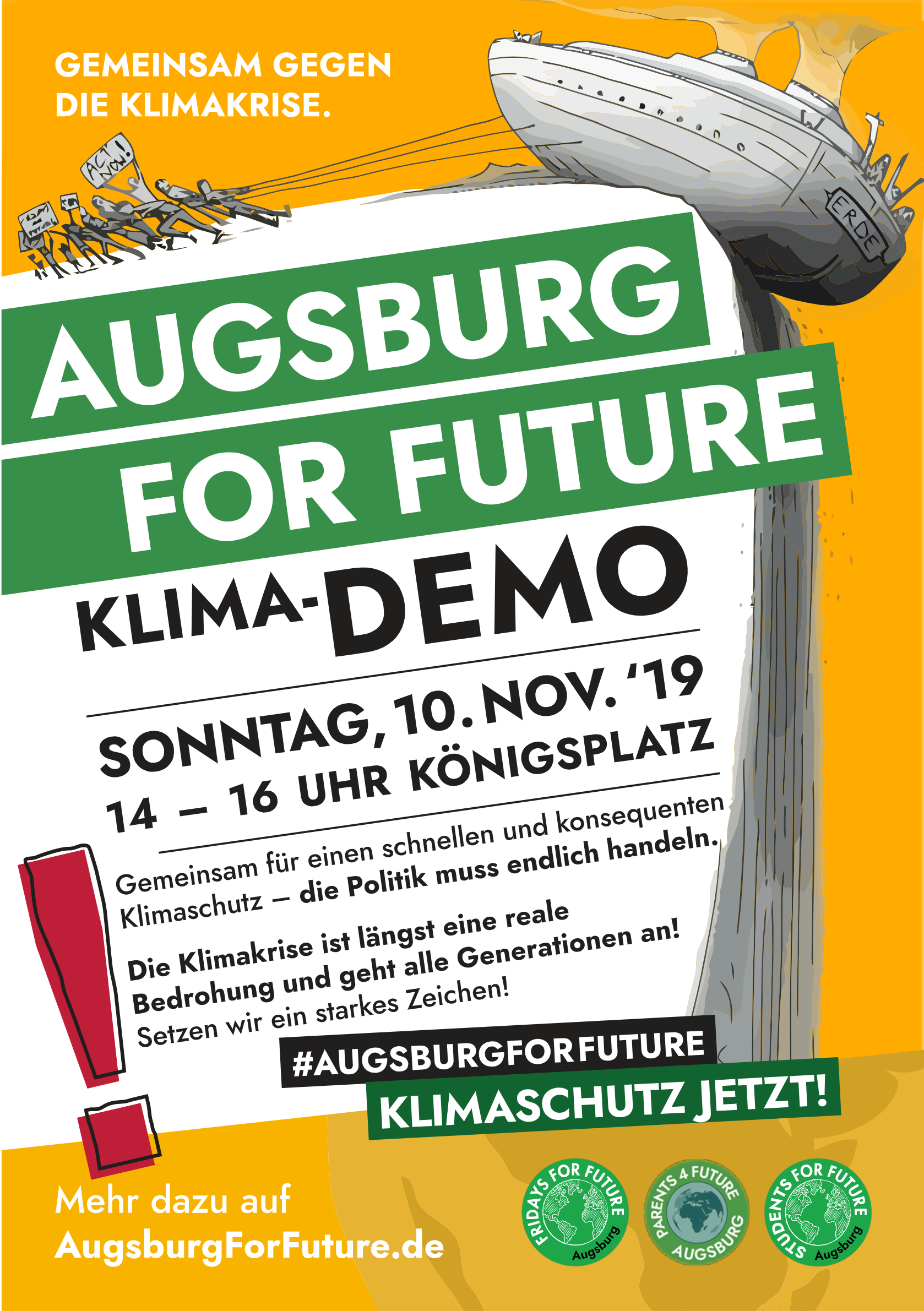 FFF-Demo Ausgburg 10.11.2019